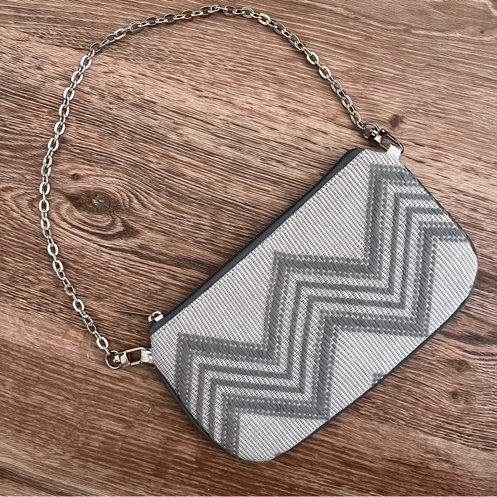 NWT Woven Convertible Purse Clutch
